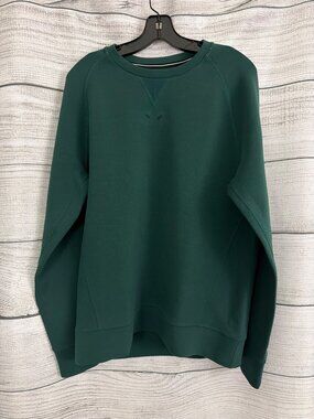 Mens Ten Thousand Green Recover Crewneck Sweatshirt Size L